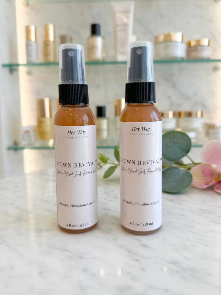 Crown Revival™ — Botanical Scalp Renewal Mist